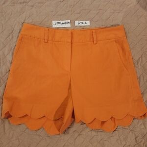 NWT Coral J.McLaughlin scalloped shorts 2
